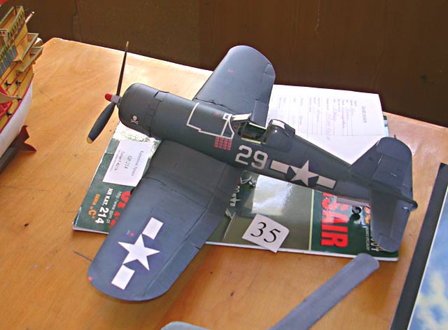 F4U-1A Corsair, Модель 1:33 на выставке в Дзержинске, 2006 год