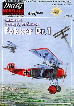 Fokker Dr.I  Maly Modelarz