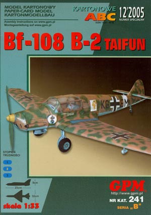 Связной самолет Bf.108 B-2