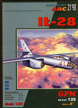 Тактический бомбардировщик Ил-28