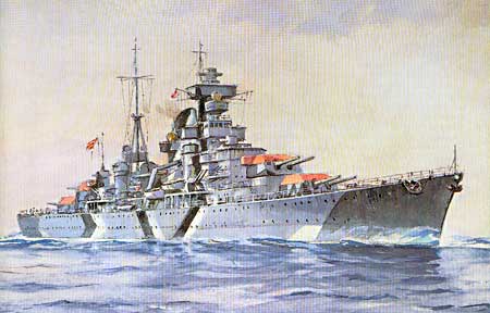 Тяжелый крейсер Prinze Eugen