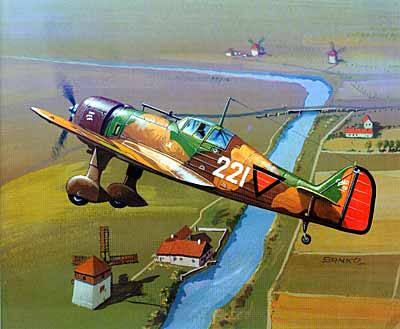 Fokker D.XXI,  