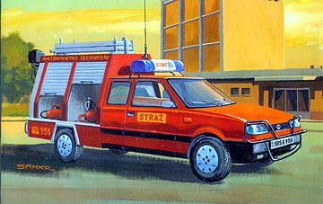 Ремонтно-эвакуационная пожарная машина Polonez-Poltruck