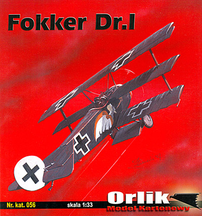 Fokker I Dreidecker Джозефа Якобса