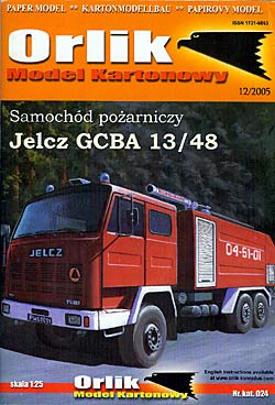 Пожарный автомобиль Jelcz GCBA 13/48