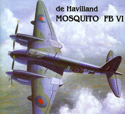 Истребитель-бомбардировщик de Havilland Mosquito FB VI