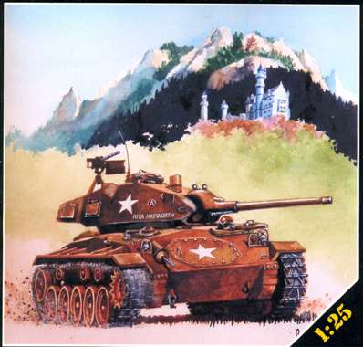 Легкий американский танк M24 Chaffee