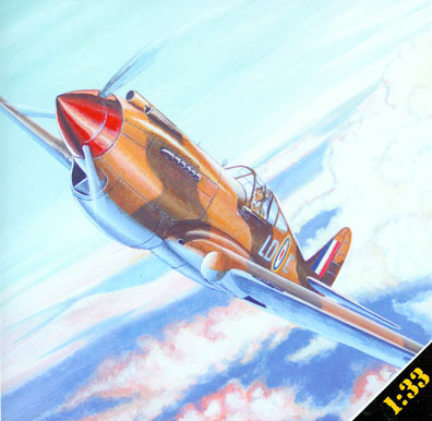 Curtiss P-40 Tomahawk, Mk.IIb, RAAF S/L, Clive Caldwell